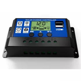 Laderegler 30A 12V 24V Solarregler