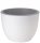  Form-Plastic Blumentopf 39,5 cm x 39,5 x 29,5 cm Durchmesser 39,5 cm Kunststoff weiß, Grau- und Silbertöne
