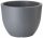  Form-Plastic Blumentopf 39,5 cm x 39,5 x 29,5 cm Durchmesser 39,5 cm Kunststofftöne in Grau und Silber