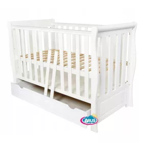  Aruś Megan Holzbett 60 x 120 cm weiß