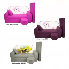  FIMEX Sofa 85 x 113 cm mehrfarbig