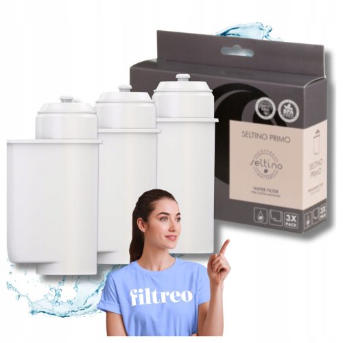  Seltino Primo Wasserfilter für Kaffeemaschinen, 3 Stk.