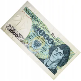  TYSIAK HANDTUCH PRL 1000 Banknote 76X152cm Gadget