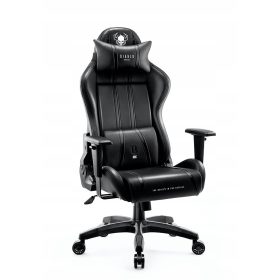 Diablo Chairs X-One 2.0 Gaming-Stuhl, schwarzes Öko-Leder