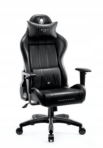  Diablo Chairs X-One 2.0 Gaming-Stuhl, schwarzes Öko-Leder