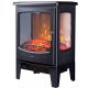 Freistehender Kamin mit Heizfunktion, elektrisch Ferretti schwarz 1800 W 39 x 54 x 26 cm