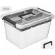 Boxen, Aufbewahrungsbehälter, Organizer Moxom Insert Box Vorratsbehälter mit Deckel 15,5 l