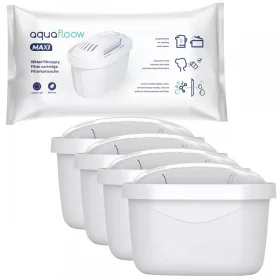  Filtereinsatz für die AquaFlow Maxi-Kanne, 4 Stk.