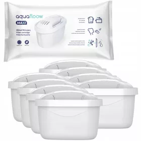  Filtereinsatz für die AquaFlow Maxi-Kanne, 8 Stk.