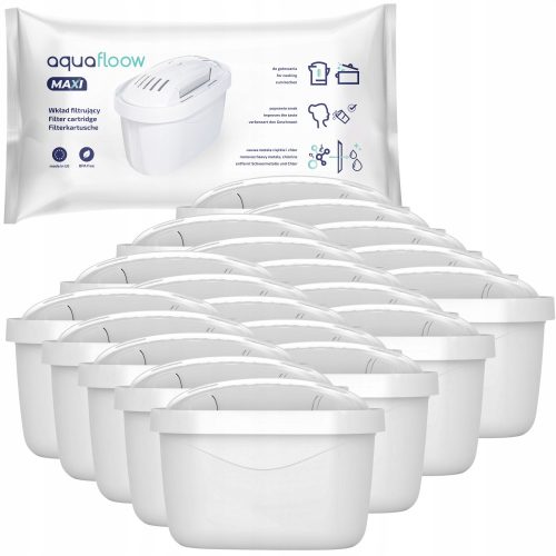  Filtereinsatz für die AquaFlow Maxi-Kanne, 20 Stk.