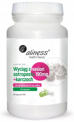 Mariendistel und Artischockenextrakt Kapseln - 100 VEGE Kapseln zur Leberunterstützung