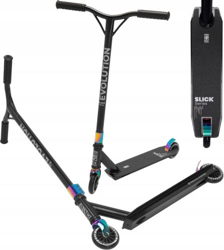 Raven Evolution Slick Roller, schwarz, 2 Räder