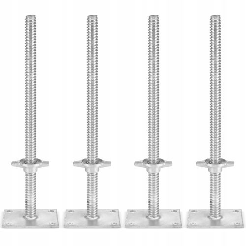 Warschauer Gerüst Höherer verstellbarer Fuß für Warschauer Gerüst 40cm 4 Stk.