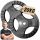  Set mit 40-kg-Gewichten aus Gusseisen, Lenker, Heim-Fitnessstudio, zum Trainieren von 2 x 20 kg