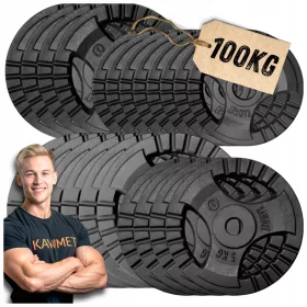  Kawmet Gusseisenlast 100 kg