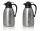  Promis Coffee Thermoskanne für Getränke 2 l, Silber