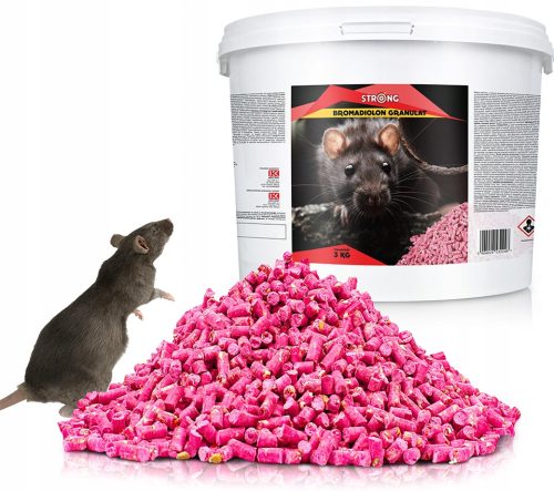  Gift, Gift gegen Mäuse und Ratten Stark 3 kg