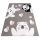  PASTELLTEPPICH 120x170 KOSMOSBÄR PANDA EULEN