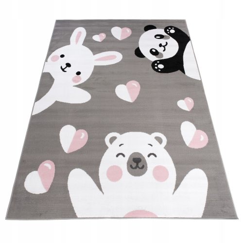 PASTELLTEPPICH 120x170 KOSMOSBÄR PANDA EULEN