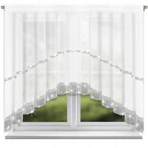 Vorhänge, Vorhänge bereit Klassischer Voile-Vorhang 400 cm x 150