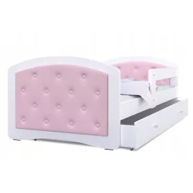  AJKmeble Megi Bett 85 x 163 cm mehrfarbig