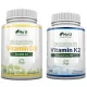 Nu U Nutrition Vitamin D3 10000 IU & K2 MK7 200 mcg Jahresvorrat