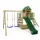  WICKEY Smart Cave Holzspielplatz mit Schaukel
