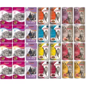  Super Benek Nassfutter, Geschmacksmischung, 2,56 kg