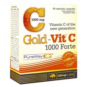   Gold-Vit C® 1000 mg Forte – Vitamin C Kapseln für Immunsystem & Magenfreundlich
