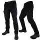 Lange Arbeitshose von Duduwork, elastisch, Farbe Schwarz, Größe 44