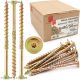 Lunfix Holzschrauben 6 x 80 mm 100 Stk.