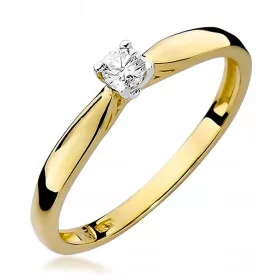  Verlobungsring aus Gold 333 mit ZIRKONIA 10