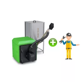    KOSTRZEWA Mini Bio B NE Pelletkessel 20 kW + ZUSCHÜSSE + KOSTENLOS + 0% RATEN