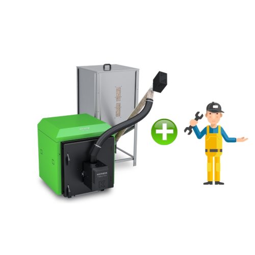  KOSTRZEWA Mini Bio B NE Pelletkessel 20 kW + ZUSCHÜSSE + KOSTENLOS + 0% RATEN