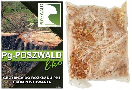  2x Pg POSZWALD Eco Mycelium zur Zersetzung von Baumstämmen