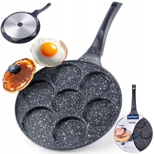  Orion Grande Bratpfanne für Eier und Pfannkuchen, 27 cm, Granit