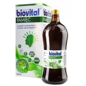   Biovital Gedächtnisunterstützung - Flüssiges Vitaminpräparat, 1000 ml