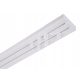 Deckenschienen PVC-Deckenschiene, zweigleisig, Gardinenstange, 440 cm
