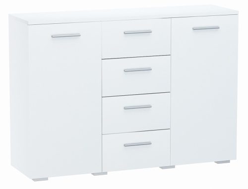  Matkam HELENA Kommode 120 x 35 x 84,5cm mattweiß