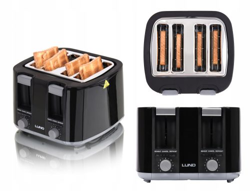  Lund 67501 Toaster schwarz 1500 W