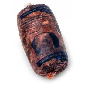   Gefrorenes Fleisch für Hunde, 10 kg, grob gemahlenes BARF-Rind