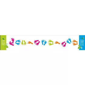  Animationsspur von Fußprodukten 400 cm x 70 cm