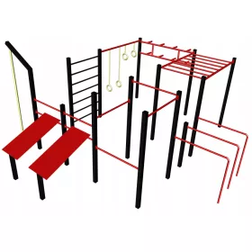  PARK STREET WORKOUT PULL-UP BAR DIPES