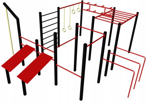  PARK STREET WORKOUT PULL-UP BAR DIPES