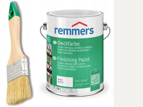 Remmers Lack für Möbeltüren aus Metall WEISS 2,5 L