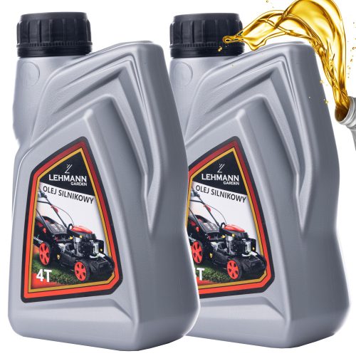 Öle für Rasenmäher, Traktoren und Freischneider Lehmann Benzin-Rasenmäheröl 500 ml