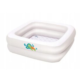   Bestway 51116 aufblasbare Touristenbadewanne 25x86x86 cm weiß