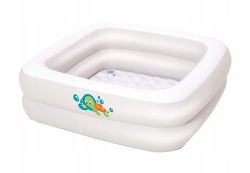 Bestway 51116 aufblasbare Touristenbadewanne 25x86x86 cm weiß