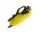 RomiSport Saite, umwickelte Badmintonleinen, EINSTELLBAR, gelb