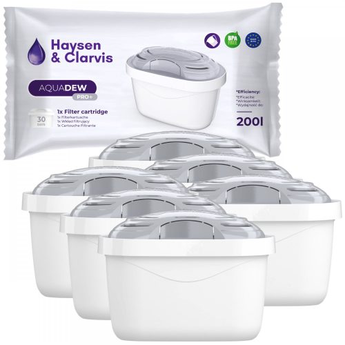  Haysen & Clarvis AquaDew Pro+ Filtereinsätze 6 Stk.